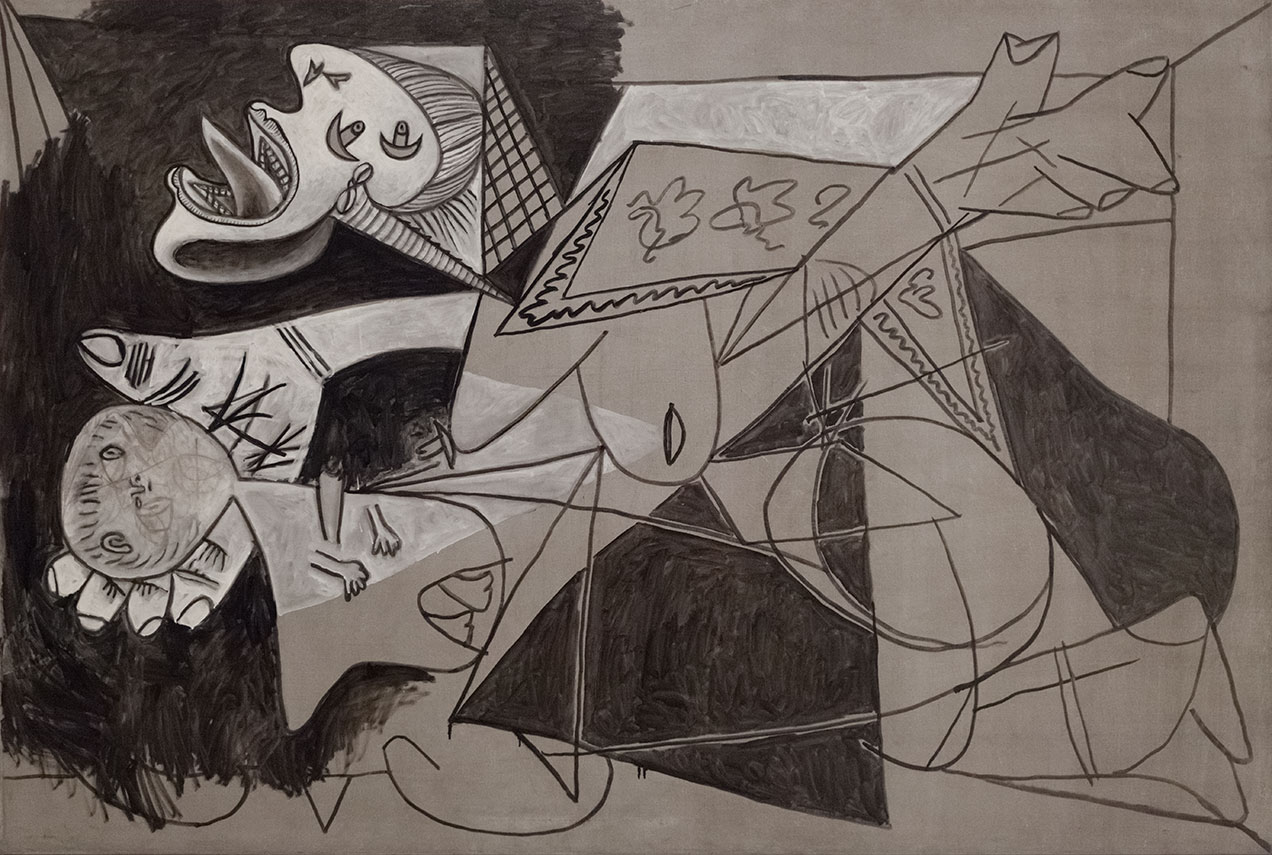 Preparatory Drawing for Picasso's Guernica