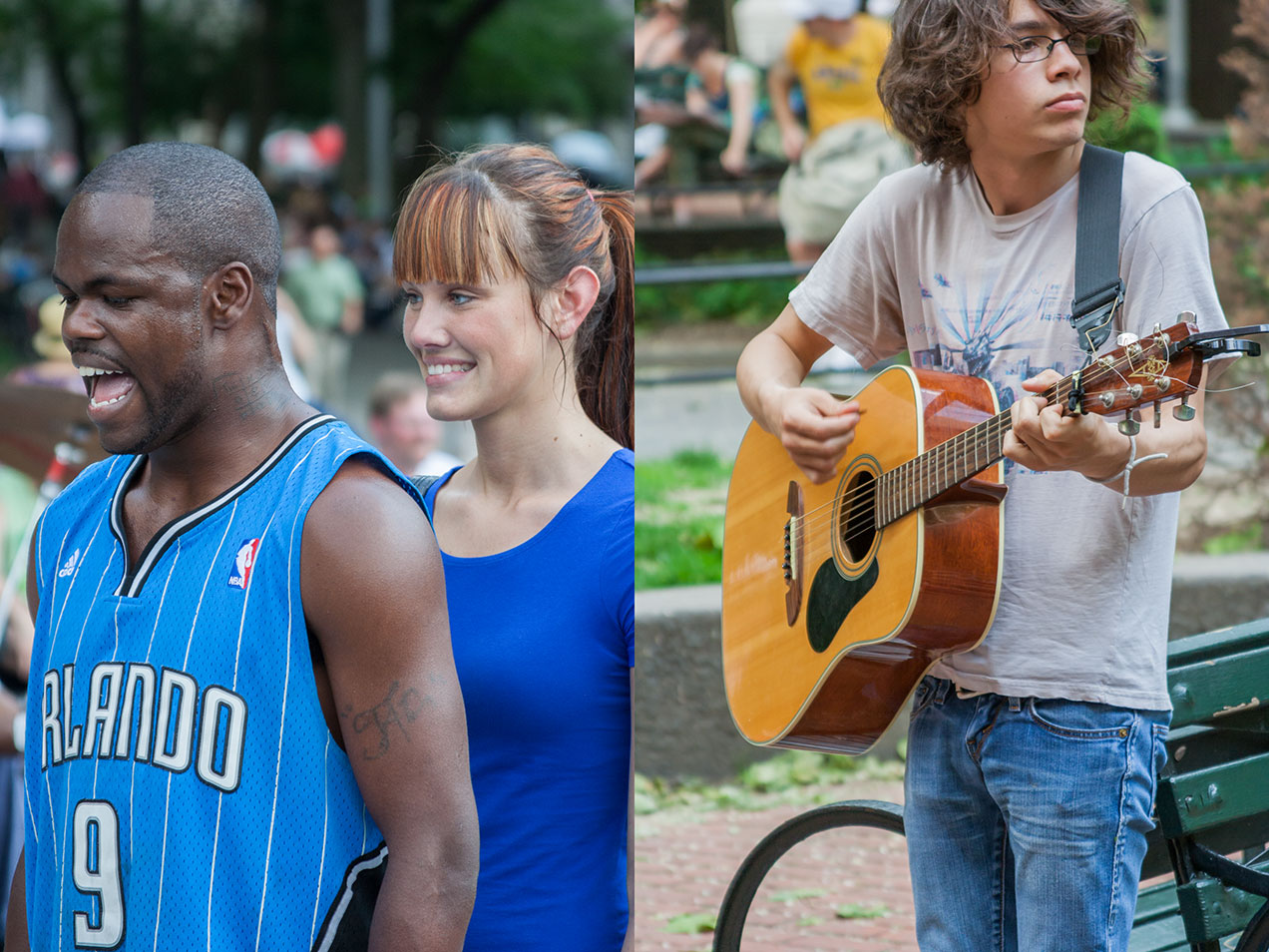 New York city portraits - Washington Square Park